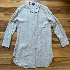 J. Crew linen cotton tunic beach cover up